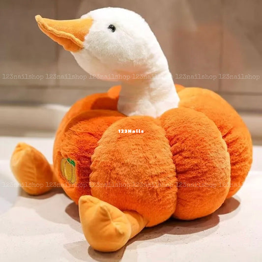 Halloween Cute Pumpkin Duck Plush Toy, Fun Gift Idea for Halloween