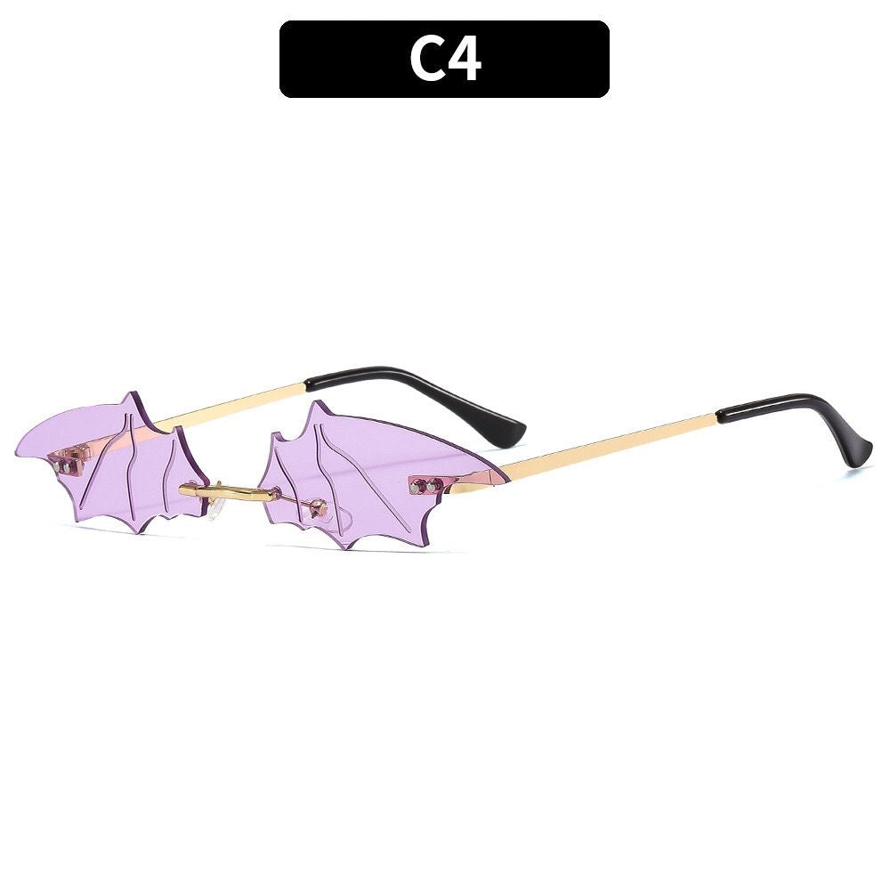 Halloween Bat Sunglasses, Unique Themed Accessory for Parties, Perfect Gift