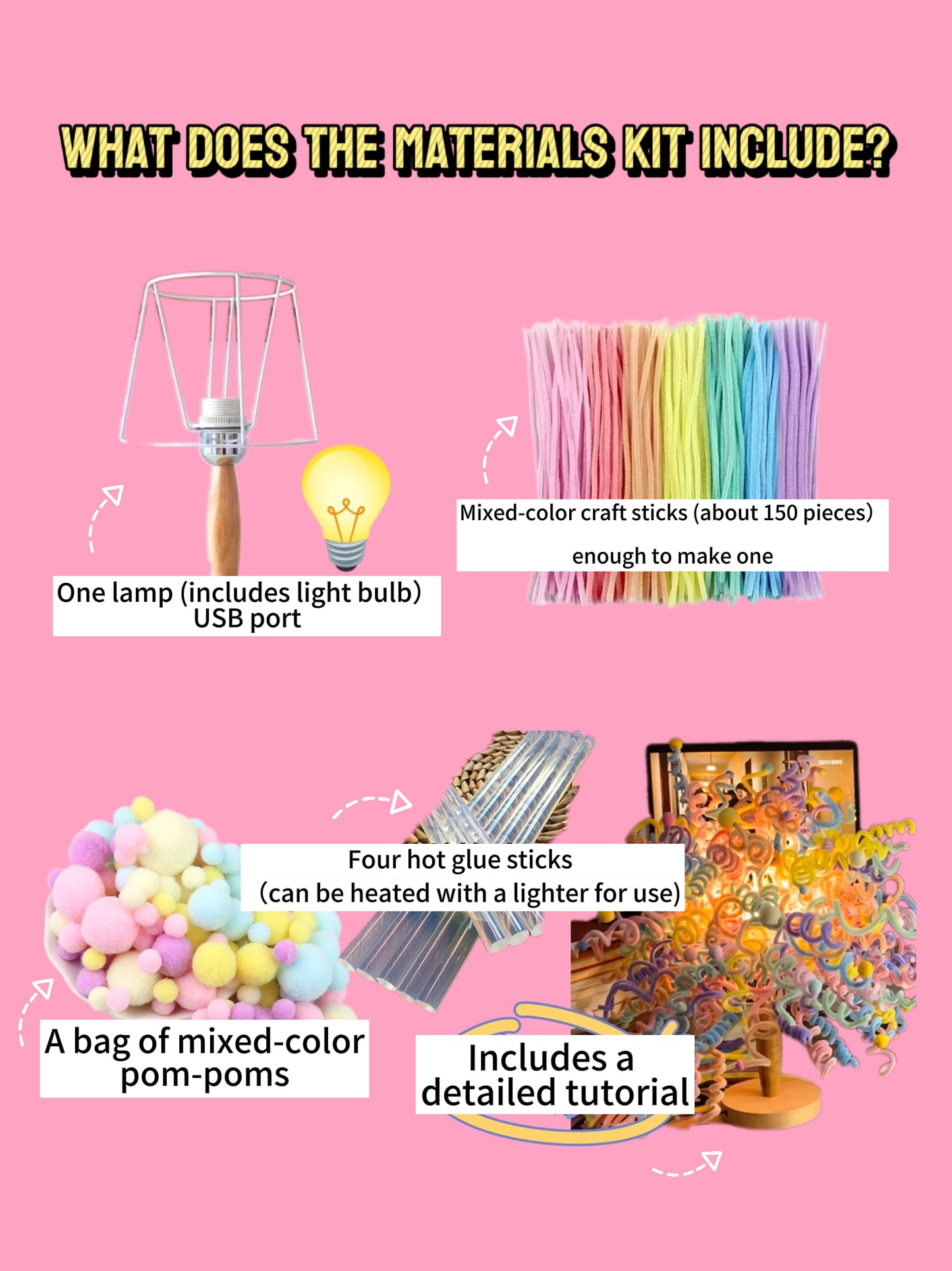 3D Rainbow Lamps DIY Kit