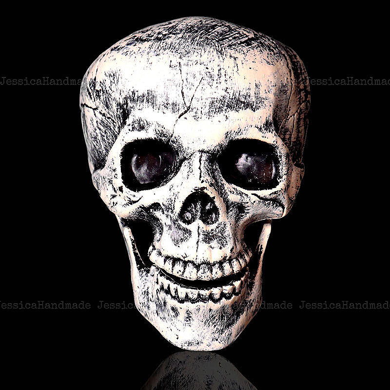 Ground insert skull simulation prop, Ghost hand three piece set